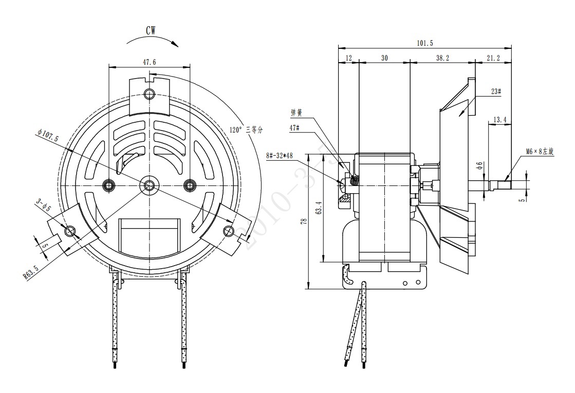 YJ6130 Motor Motor