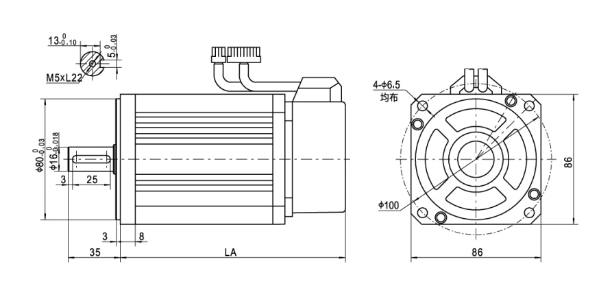 Серия 90 высокоэффективных электрических серводвигателей переменного тока 220 В для банкоматов