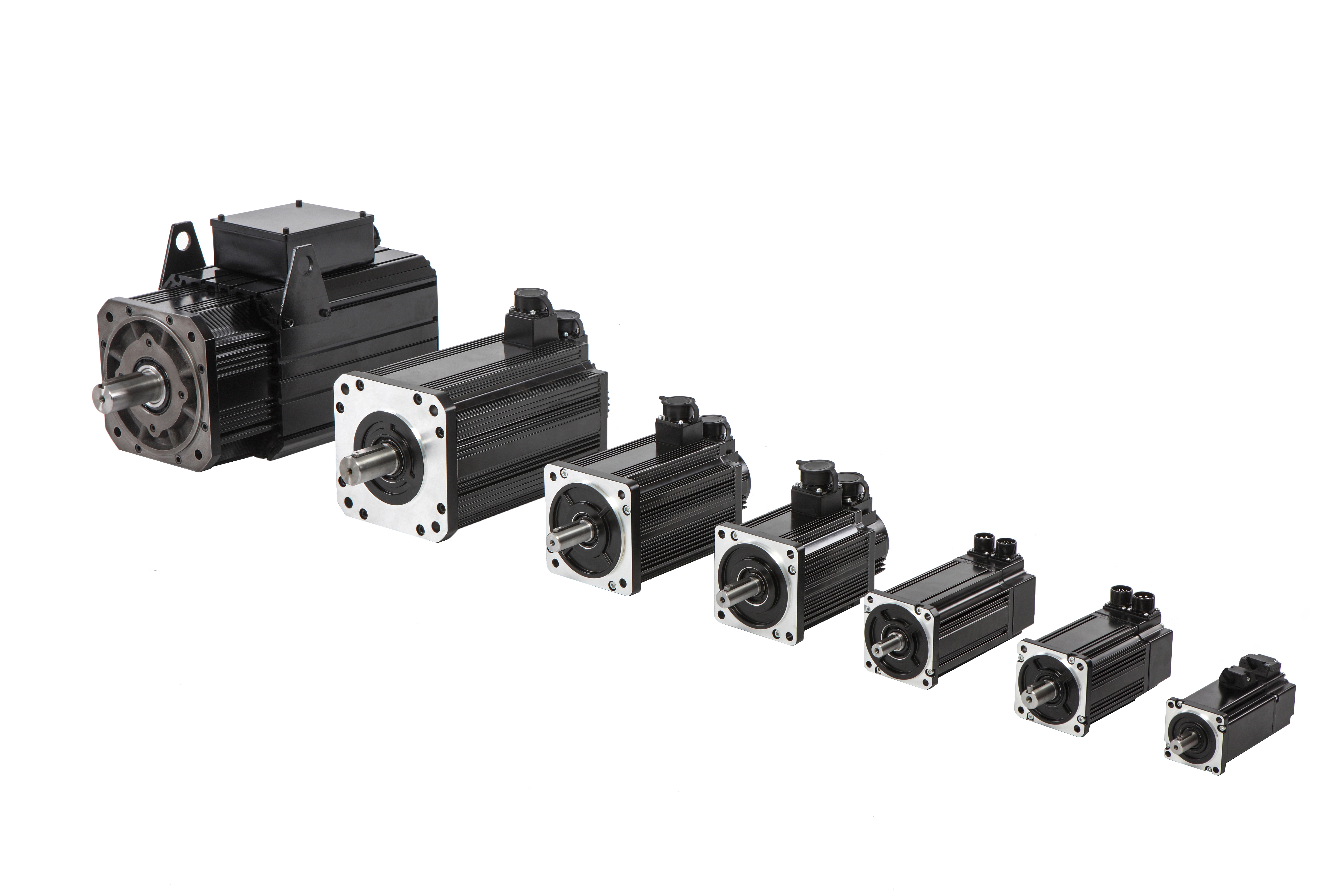 80 серий высокой эффективности AC 220V Electric Servo Motor для промышленного оборудования